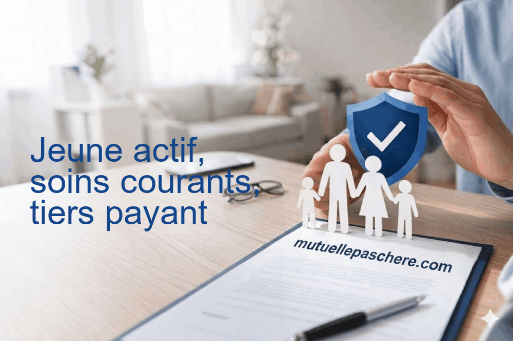 Jeune actif, soins courants, tiers payant